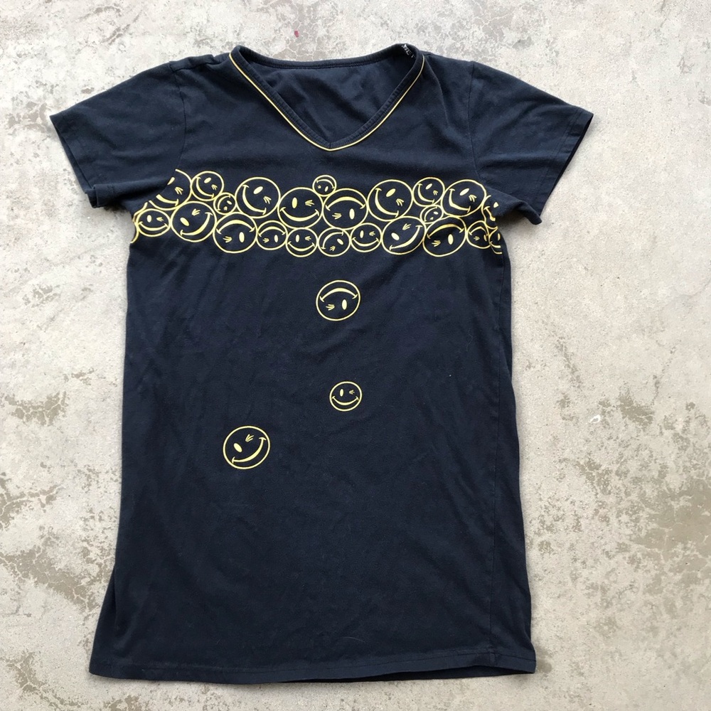 Smiley Knit Tee Dress used